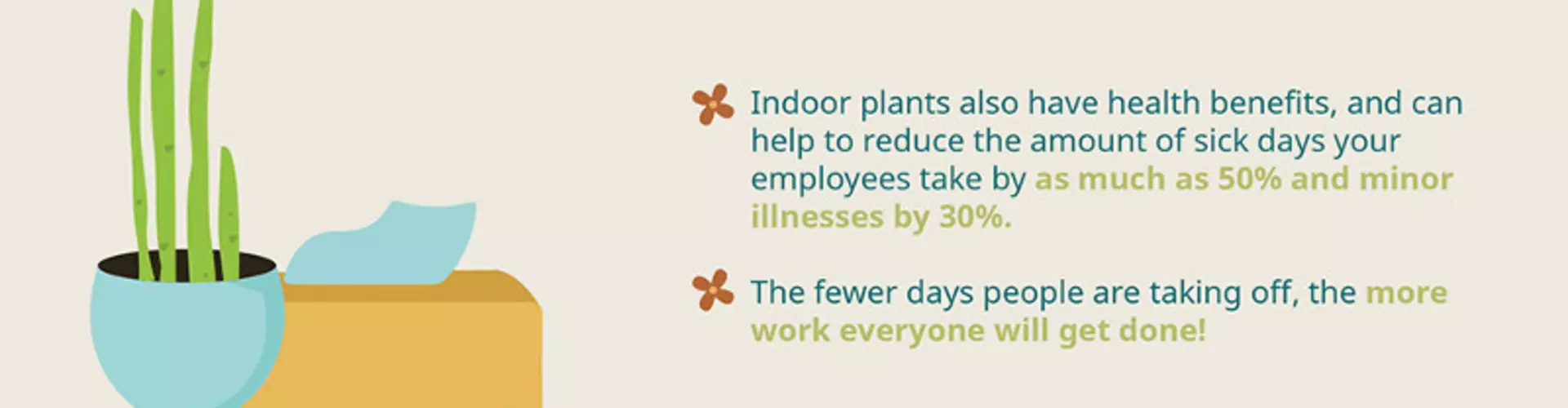 10 Reasons Why Every Office Needs Plants & Flowers