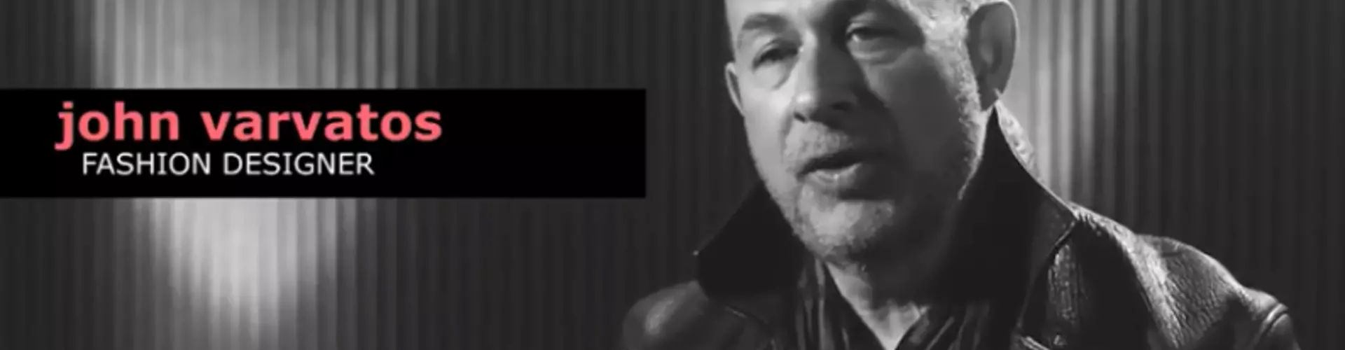 Success as told by fashion icon John Varvatos Success as told by fashion icon John Varvatos
